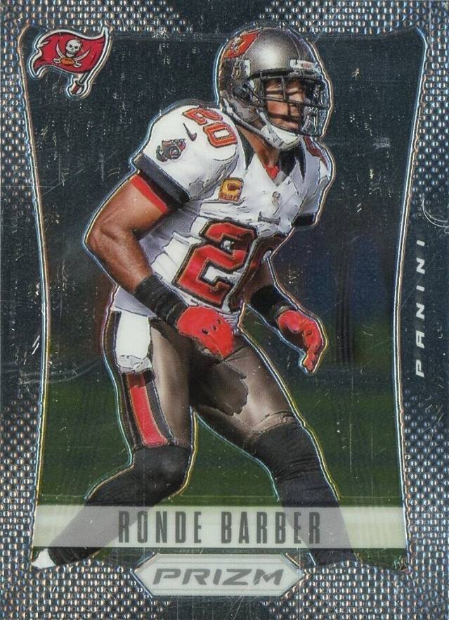 2012 Panini Prizm  Ronde Barber #182 Football Card