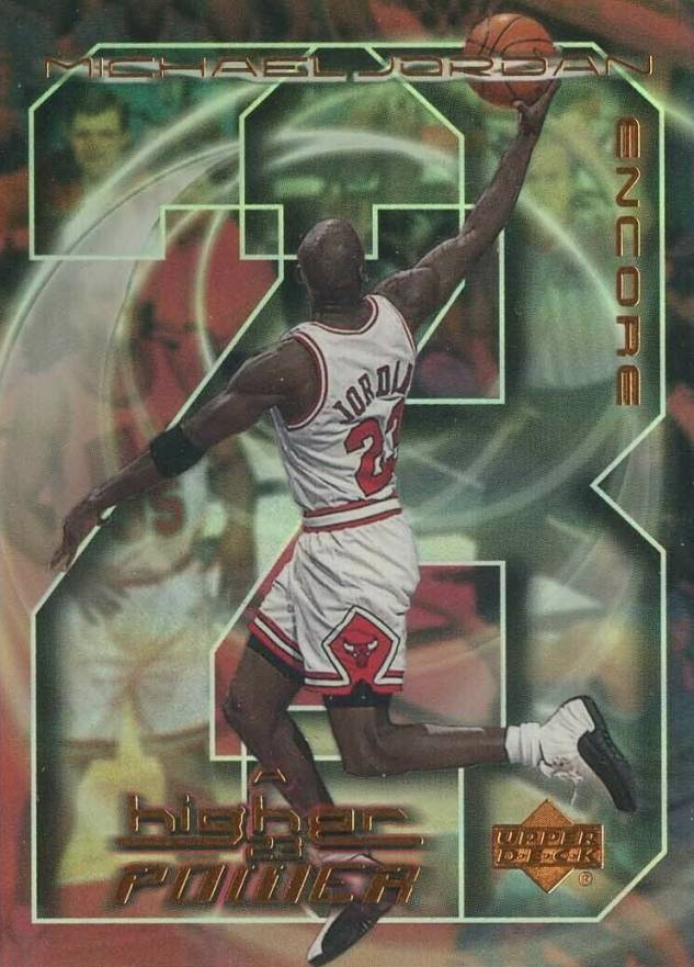 1999 Upper Deck Encore MJ A Higher Power Michael Jordan #MJ3 Basketball Card