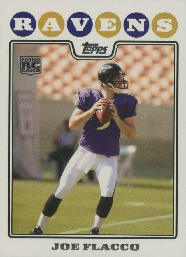 2008 Topps Joe Flacco #335 Football Card