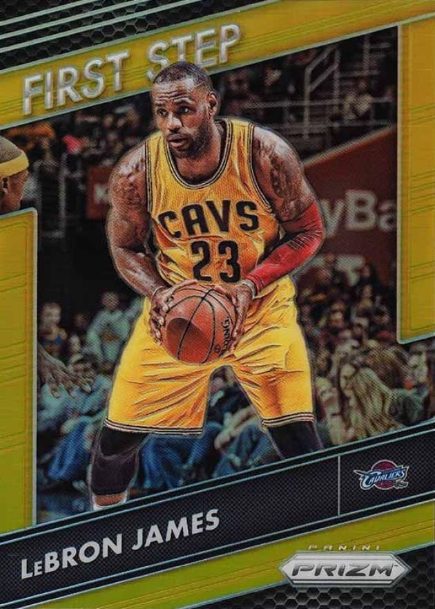 2016 Panini Prizm First Step LeBron James #6 Basketball Card