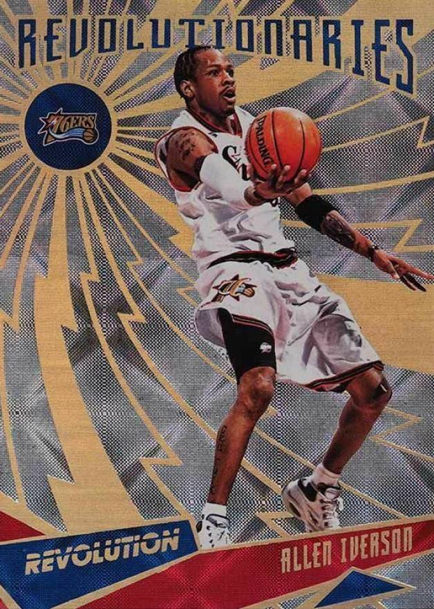 2016 Panini Revolution Revolutionaries Allen Iverson #14 Basketball Card