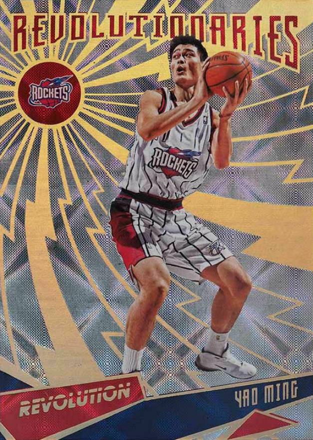 2016 Panini Revolution Revolutionaries Yao Ming #15 Basketball Card