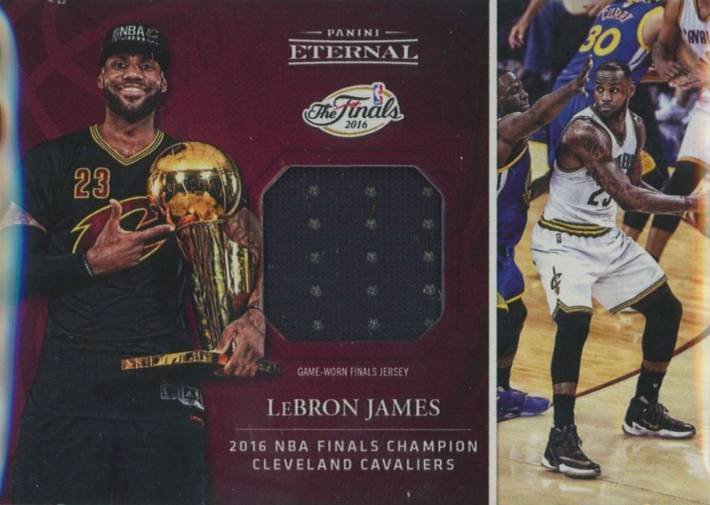 2016 Panini Eternal LeBron James #PELJ1 Basketball Card