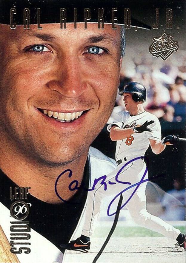 1996 Studio Cal Ripken Jr. #1 Baseball Card