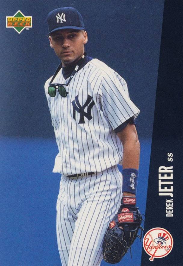 1996 Upper Deck Folz Vending Machine Minis Derek Jeter #25 Baseball Card