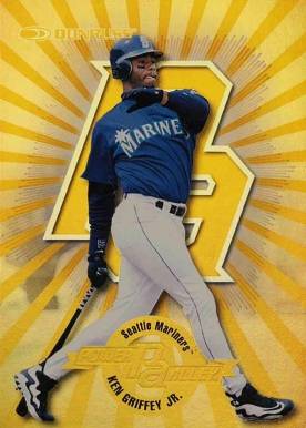 1997 Donruss Update Power Alley Ken Griffey Jr. #2 Baseball Card