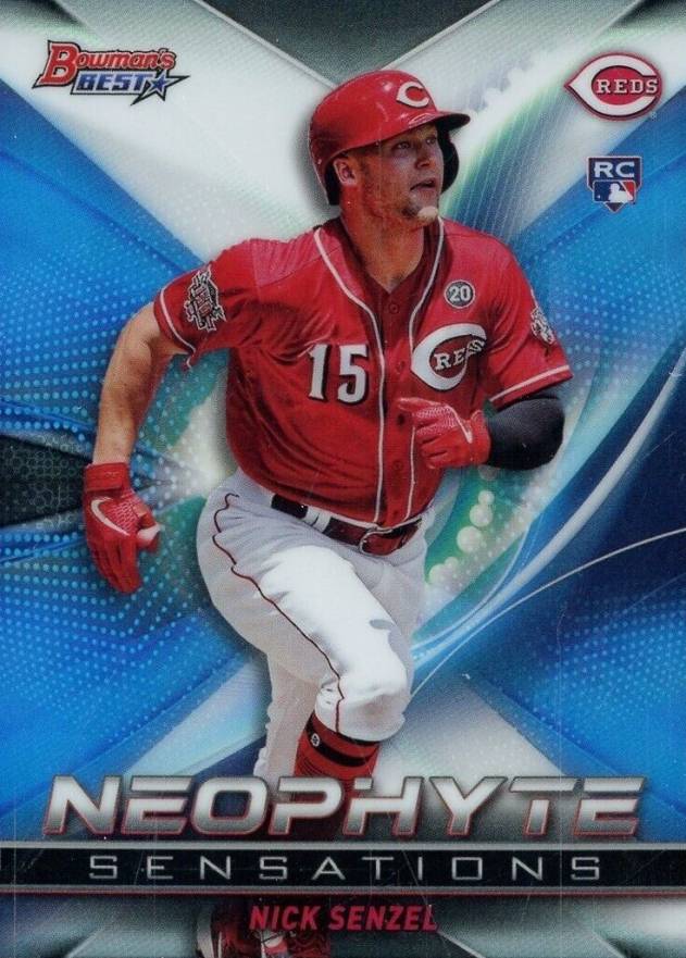 2019 Bowman's Best Neophyte Sensations Nick Senzel #NS-8 Baseball Card