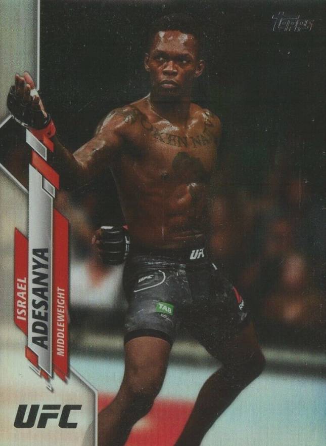 2020 Topps UFC Israel Adesanya #75 Other Sports Card