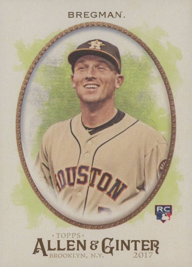 2017 Topps Allen & Ginter Alex Bregman #205 Baseball Card