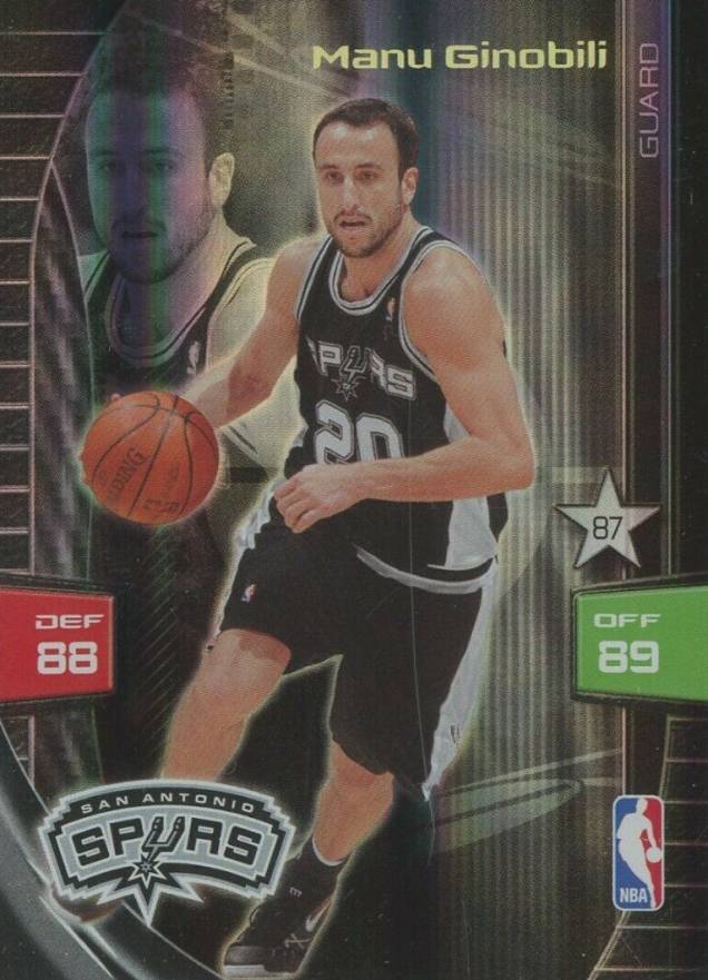 2009 Panini Adrenalyn XL Special Manu Ginobili # Basketball Card