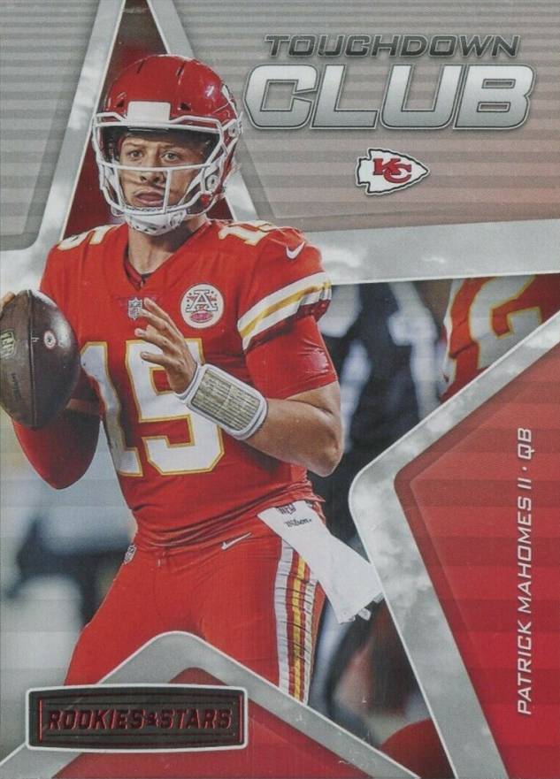 2019 Panini Rookies & Stars Touchdown Club Patrick Mahomes II #TCPM Football Card