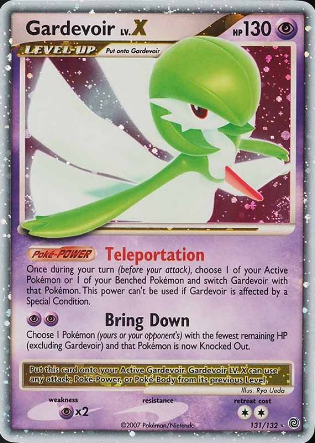 2007 Pokemon Diamond & Pearl Secret Wonders Gardevoir LV.X-Holo #131 TCG Card