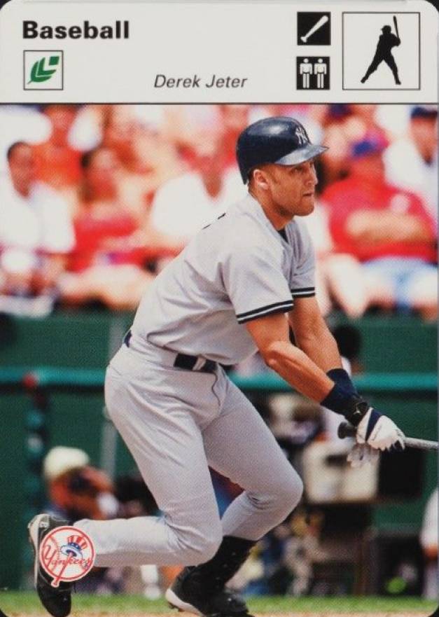 2005 Leaf Sportscaster Derek Jeter #10 Baseball Card