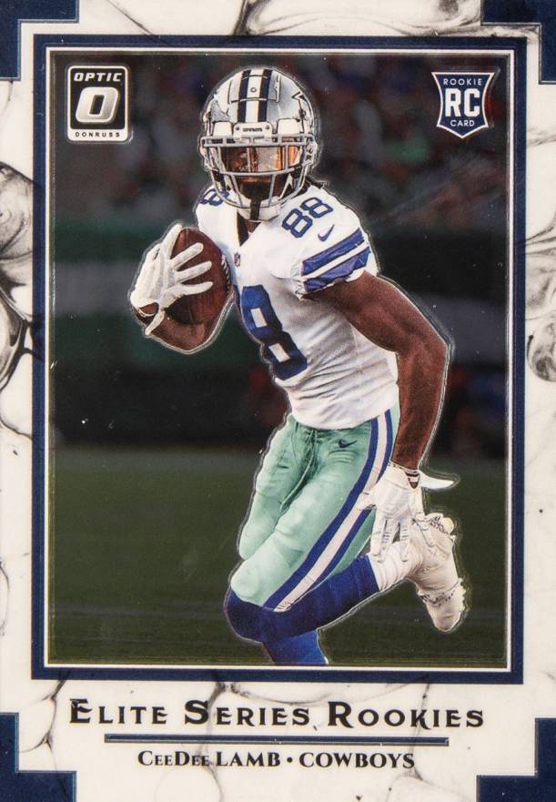 2020 Panini Donruss Optic Elite Series Rookies Ceedee Lamb #CL Football Card