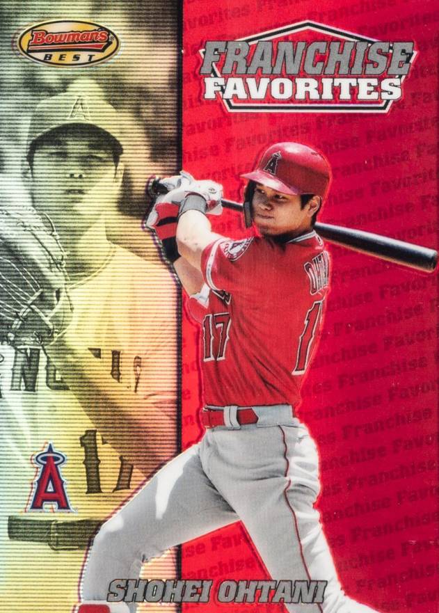 2020 Bowman's Best 2000 Franchise Favorites Shohei Ohtani #FFASO Baseball Card