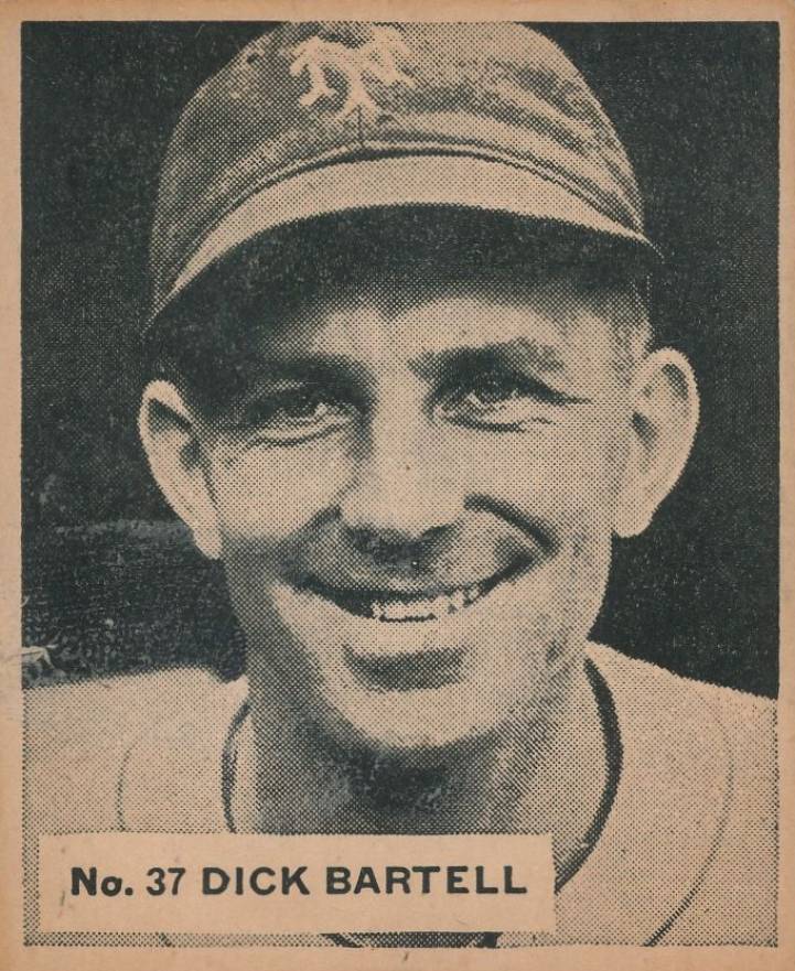 1936 Goudey World Wide Gum  Dick Bartell #37 Baseball Card