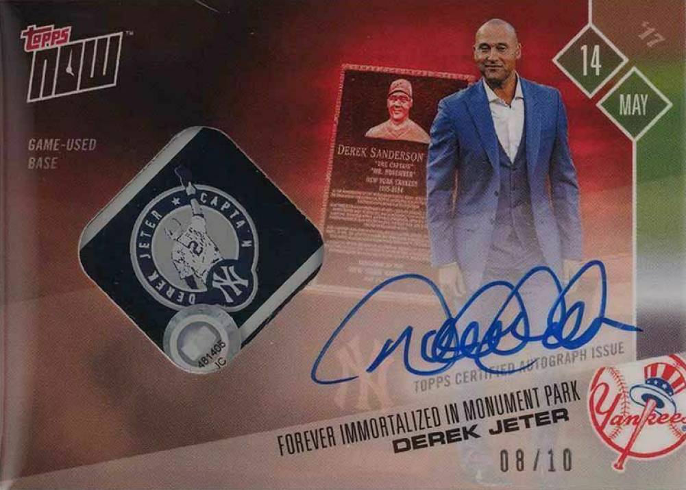 2017 Topps Now  Derek Jeter #148B Baseball Card