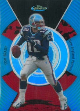 2005 Finest Tom Brady #105 Football Card