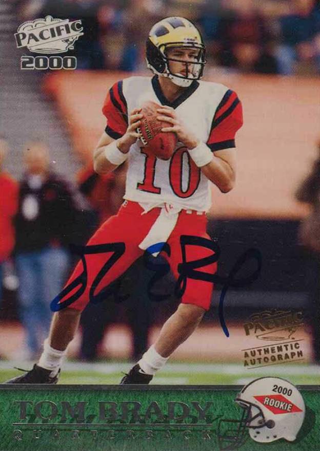 2000 Pacific Tom Brady #403 Football Card