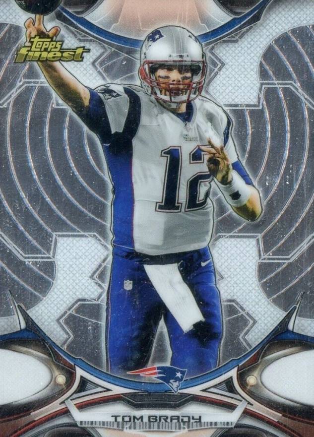 2015 Finest Tom Brady #140 Football Card