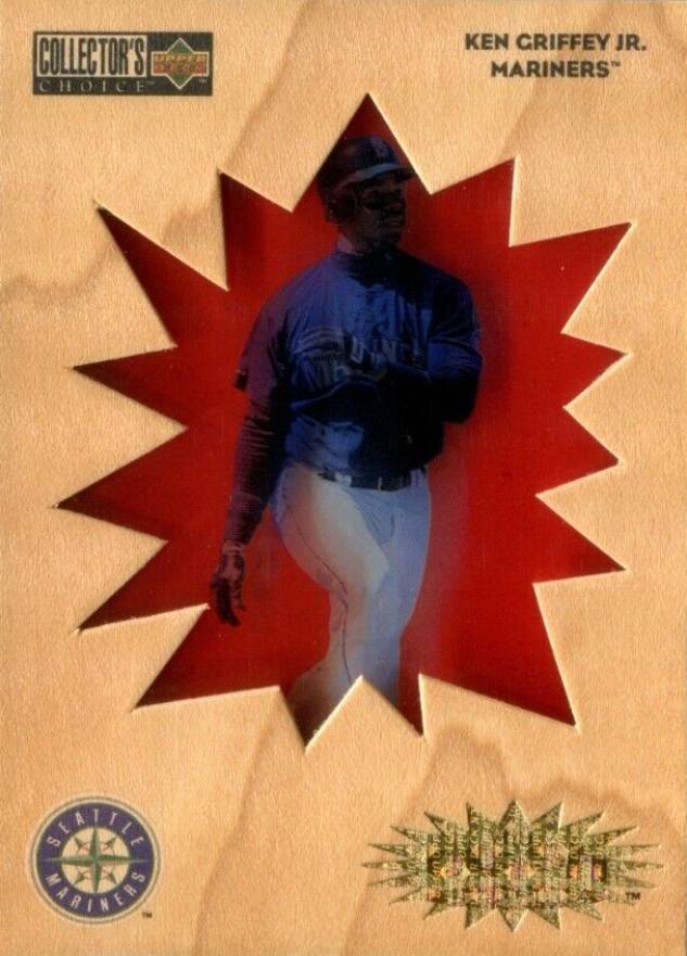 1996 Collector's Choice Crash Winners Ken Griffey Jr. #CR26 Baseball Card