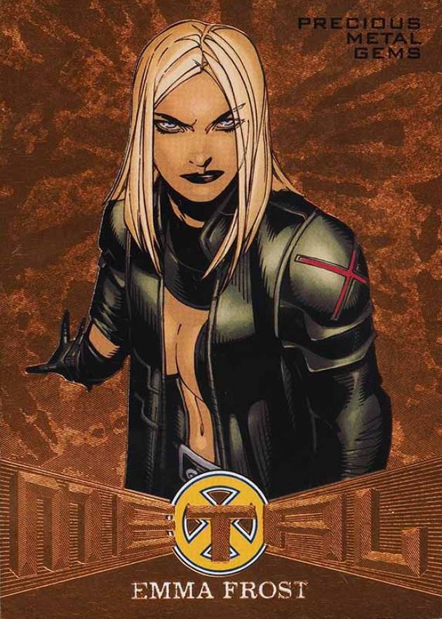 2018 Ultra X-Men Metal Blasters Emma Frost #MB18 Non-Sports Card