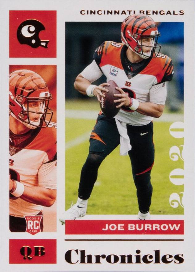 2020 Panini Chronicles  Joe Burrow #19 Football Card