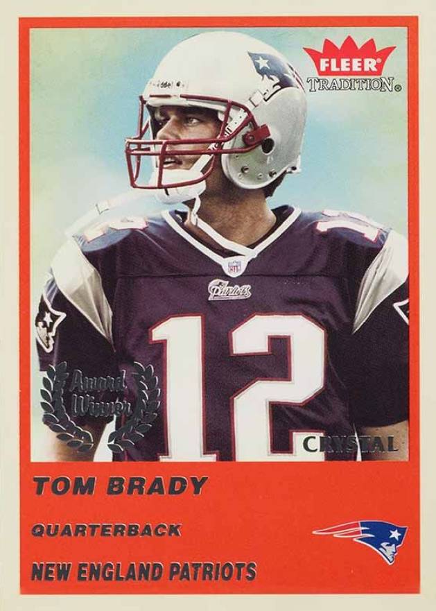 2004 Fleer Tradition Tom Brady #324 Football Card