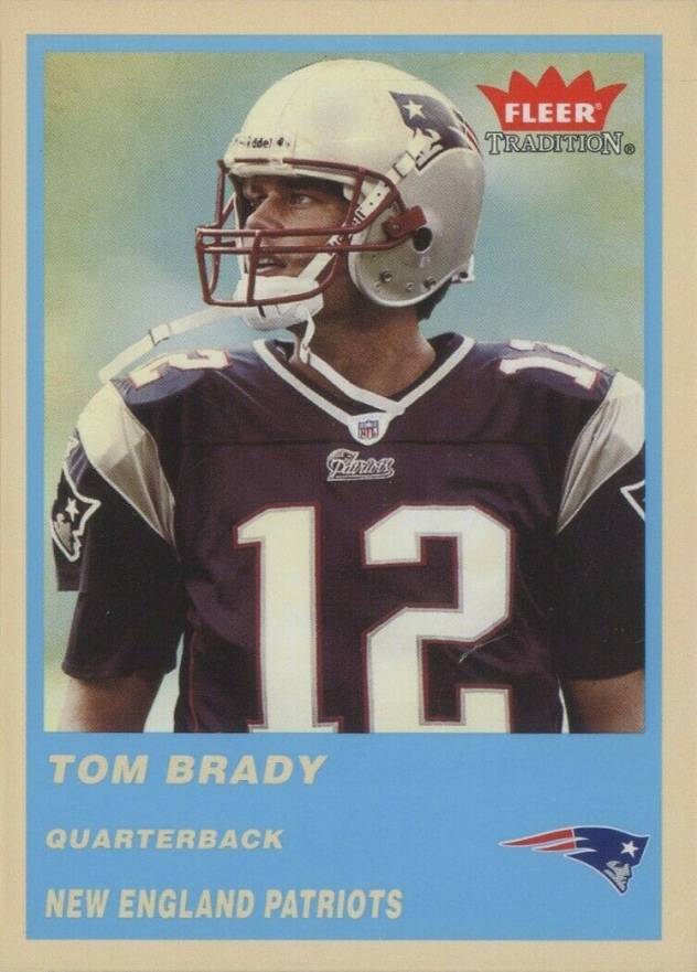 2004 Fleer Tradition Tom Brady #51 Football Card