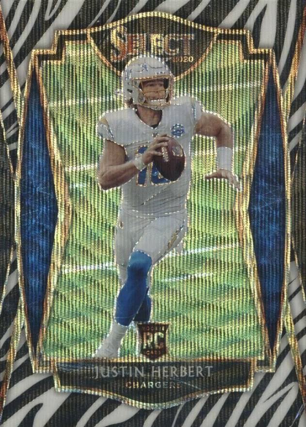 2020 Panini Select Justin Herbert #144 Football Card