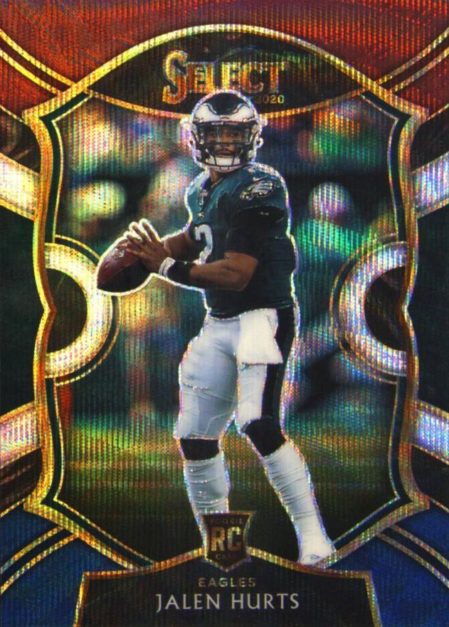 2020 Panini Select Jalen Hurts #50 Football Card