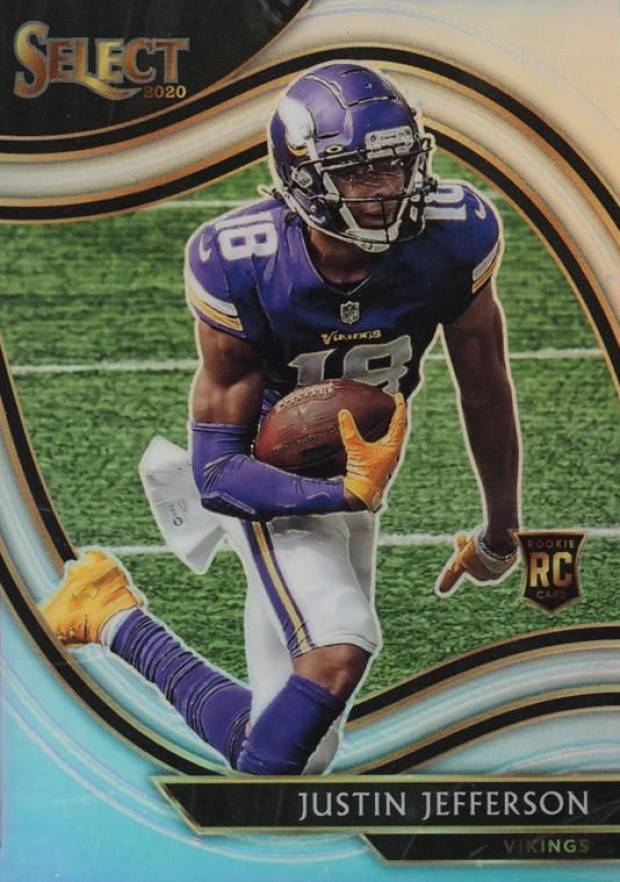 2020 Panini Select Justin Jefferson #361 Football Card