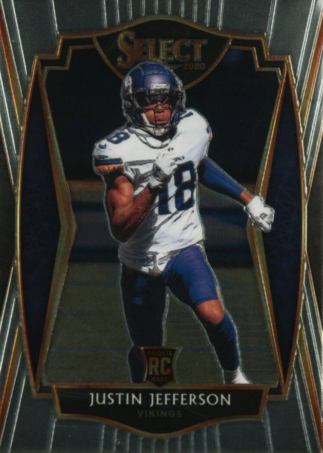 2020 Panini Select Justin Jefferson #161 Football Card