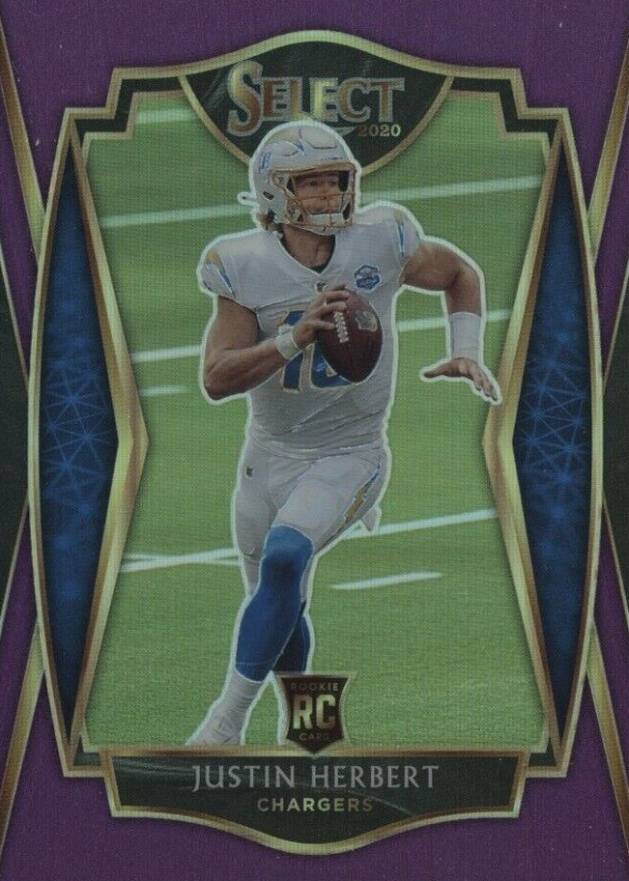 2020 Panini Select Justin Herbert #144 Football Card