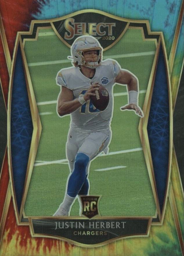 2020 Panini Select Justin Herbert #144 Football Card