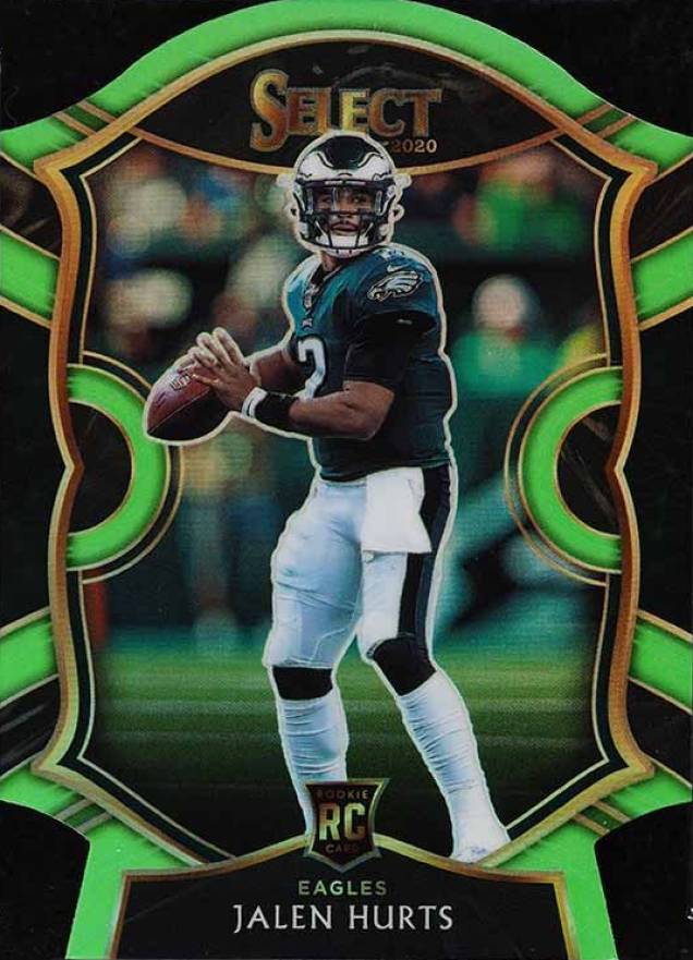 2020 Panini Select Jalen Hurts #50 Football Card