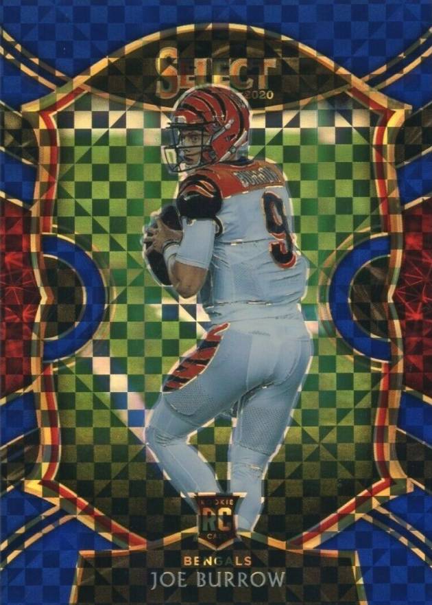 2020 Panini Select Joe Burrow #46 Football Card