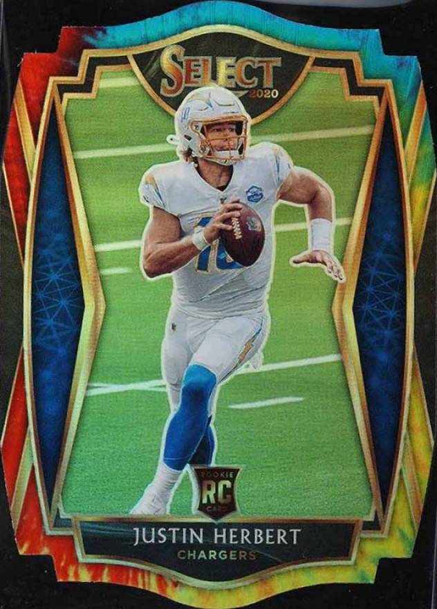 2020 Panini Select Justin Herbert #144 Football Card