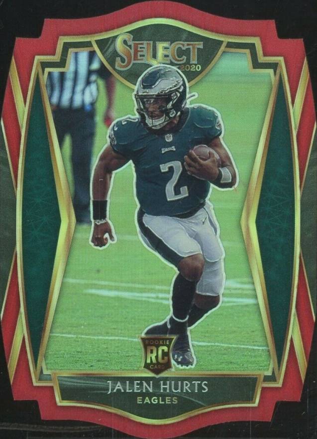 2020 Panini Select Jalen Hurts #150 Football Card