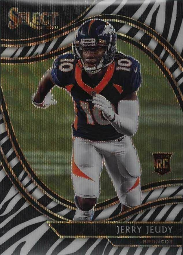 2020 Panini Select Jerry Jeudy #356 Football Card