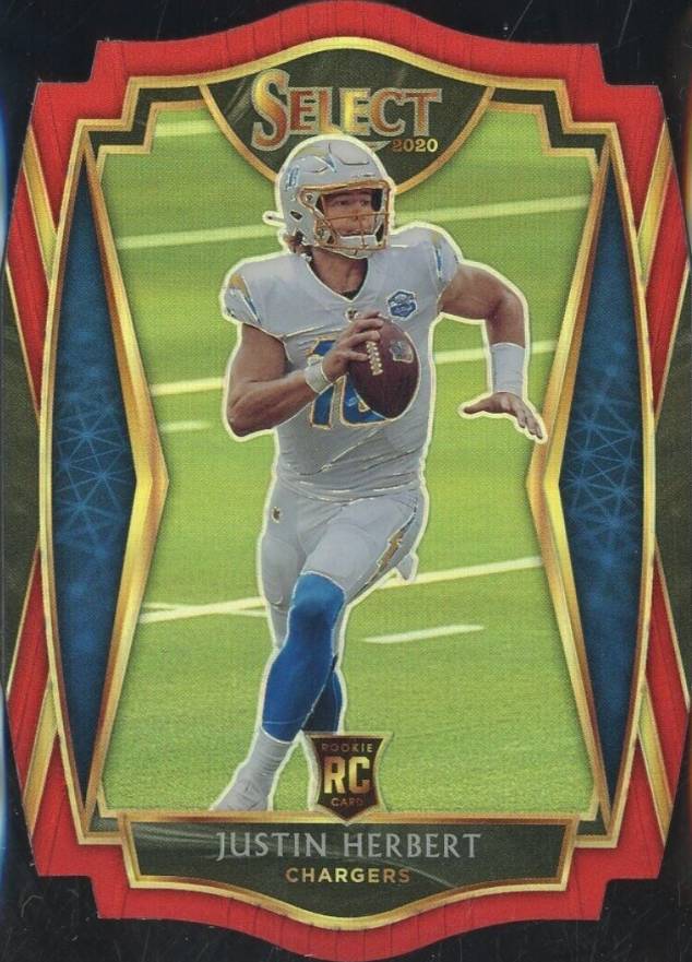 2020 Panini Select Justin Herbert #144 Football Card