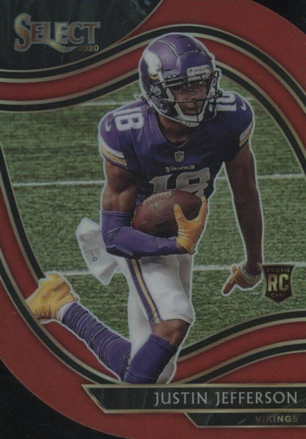 2020 Panini Select Justin Jefferson #361 Football Card