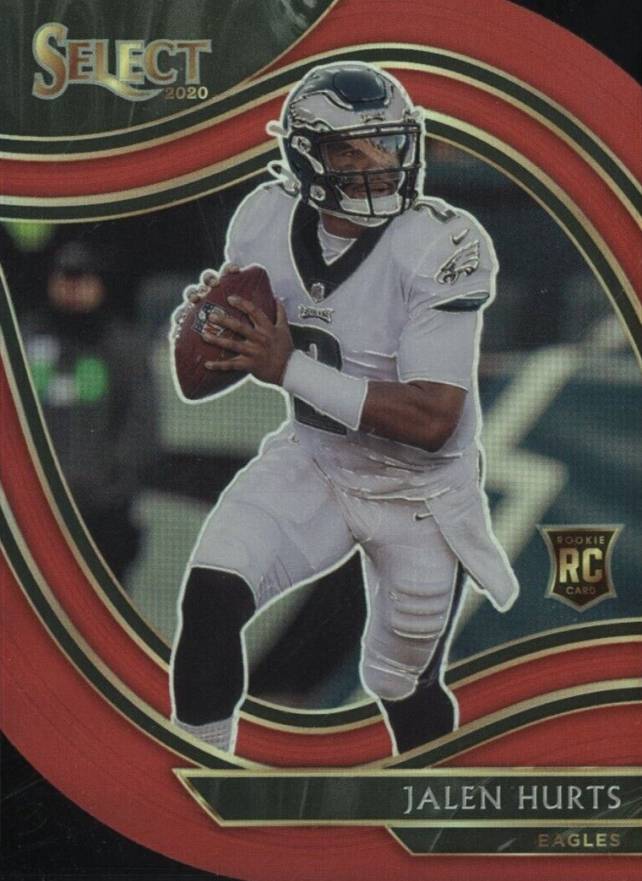 2020 Panini Select Jalen Hurts #350 Football Card