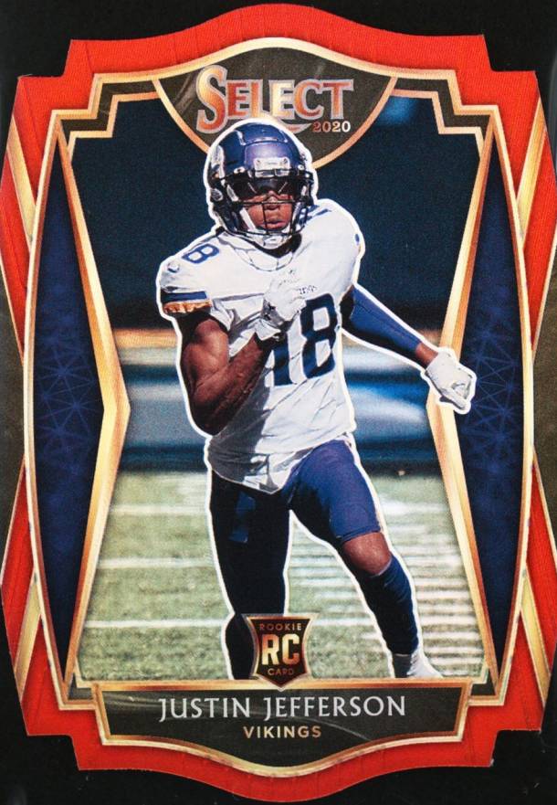 2020 Panini Select Justin Jefferson #161 Football Card