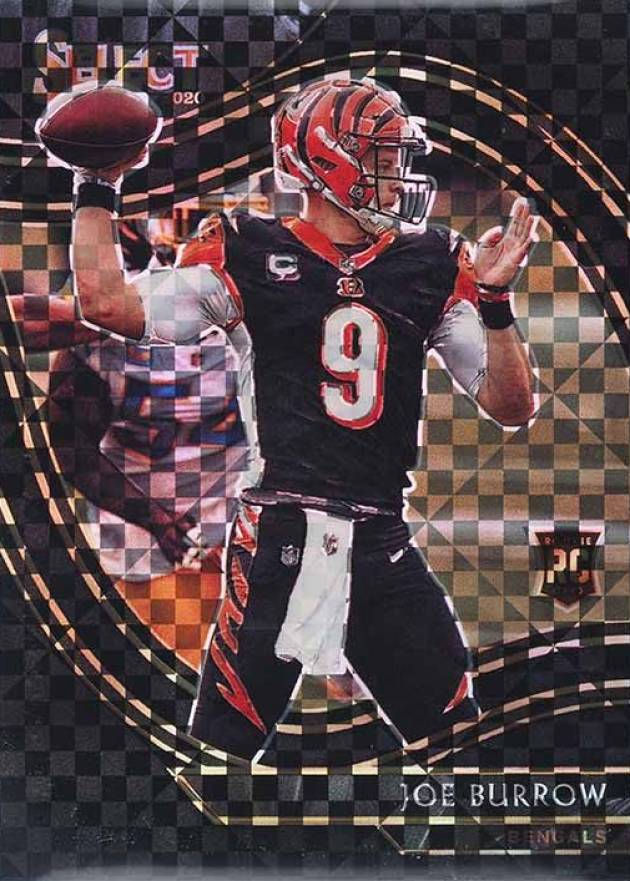 2020 Panini Select Joe Burrow #346 Football Card