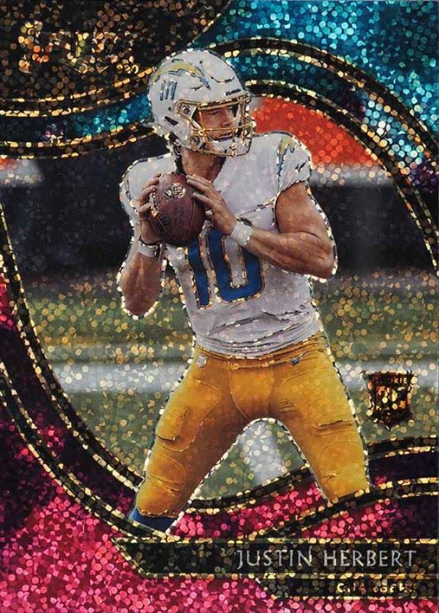 2020 Panini Select Justin Herbert #344 Football Card