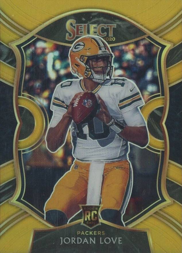 2020 Panini Select Jordan Love #47 Football Card