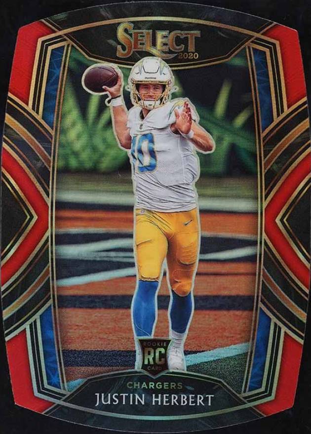 2020 Panini Select Justin Herbert #244 Football Card