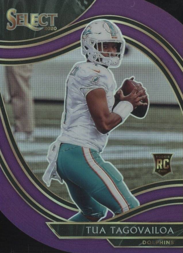 2020 Panini Select Tua Tagovailoa #345 Football Card