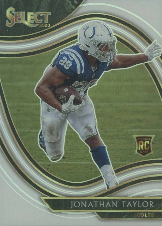 2020 Panini Select Jonathan Taylor #353 Football Card